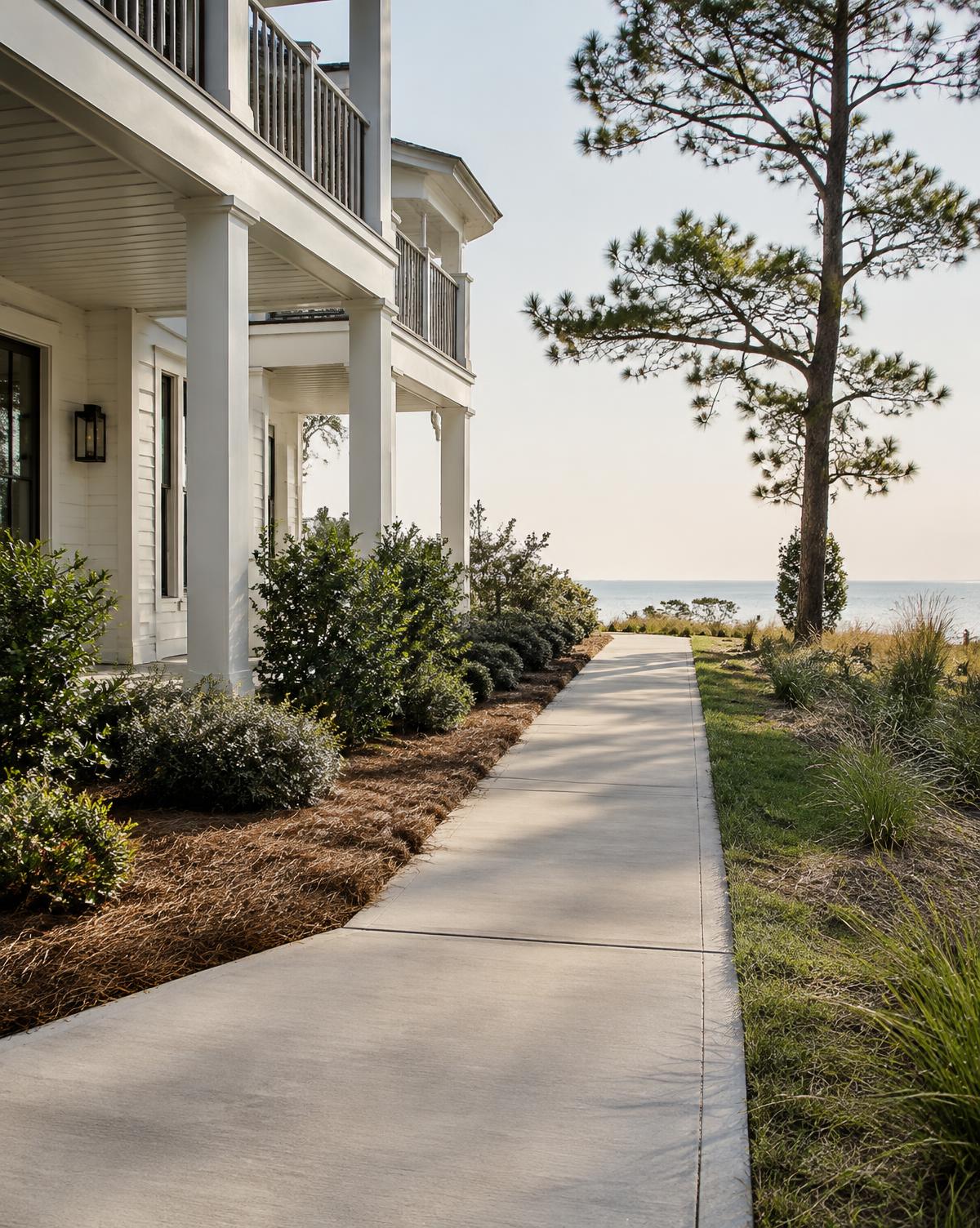 Concrete walkways & sidewalks